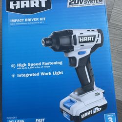 Hart Impact Driver kit ( Power Drill )