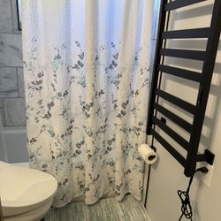 Matching Shower Curtain And Bath Mat
