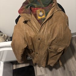 1992 London fog, leather