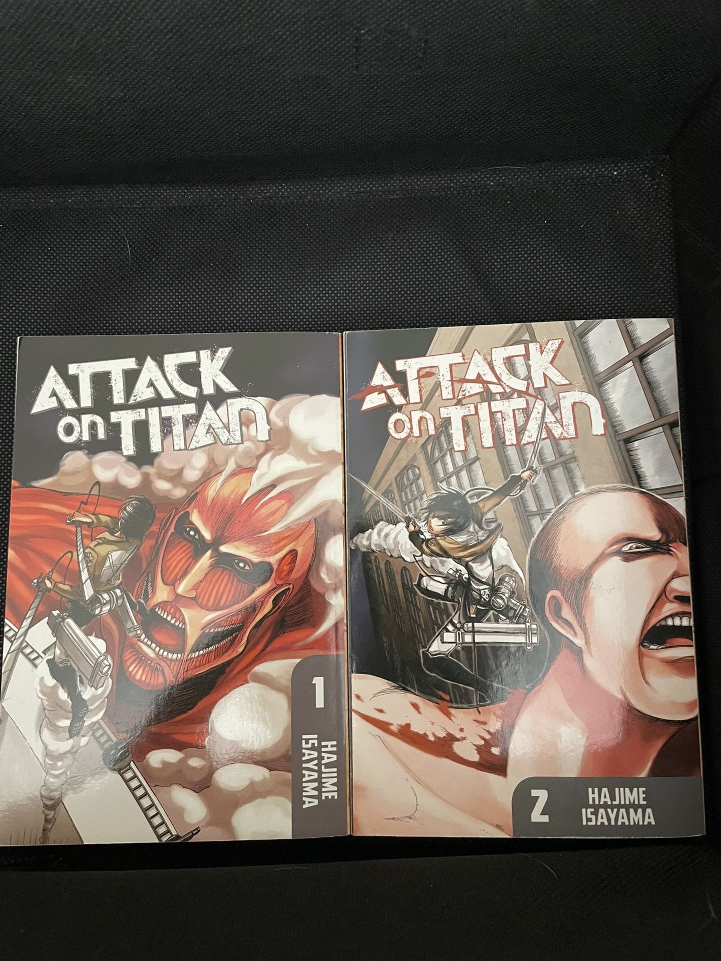Attack On Titan Manga 1-2