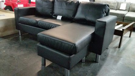 New black sectional