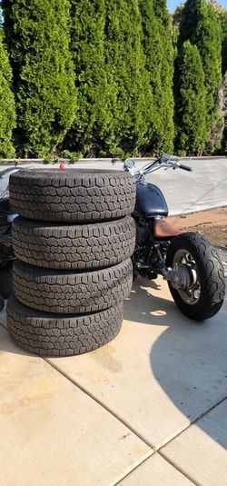 Set of 4 Used All-Terrain Tires