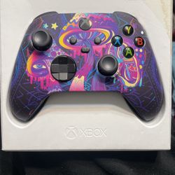 Xbox Carbon Controller Psychedelic 