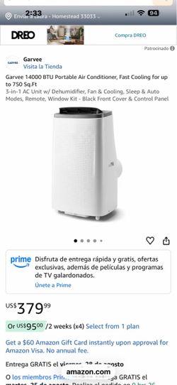 Aire Acondicionado Portátil
