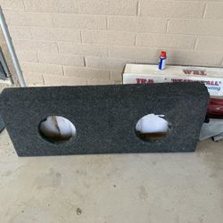 Dual 10” sub box only