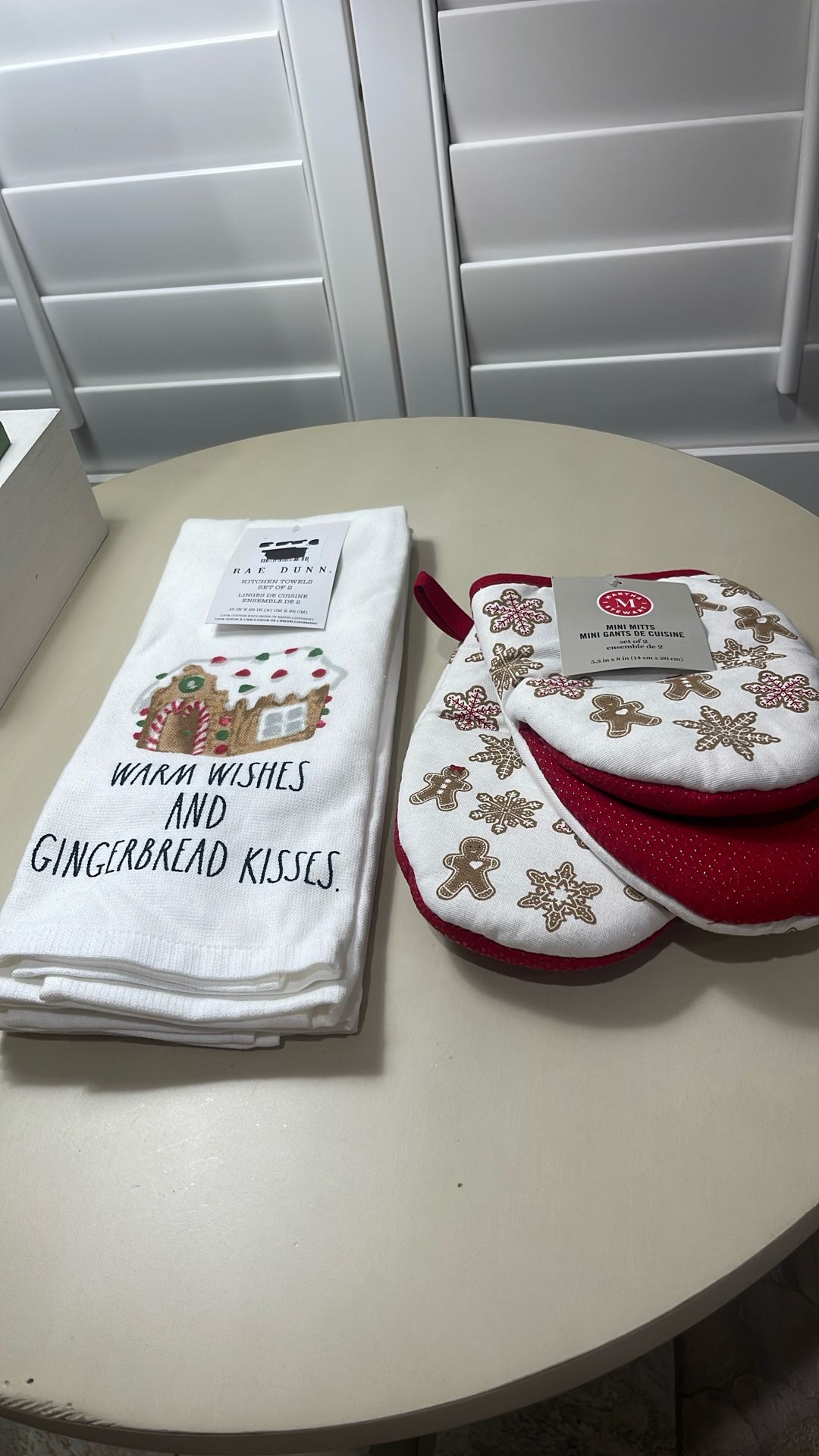 Gingerbread Kitchen Set