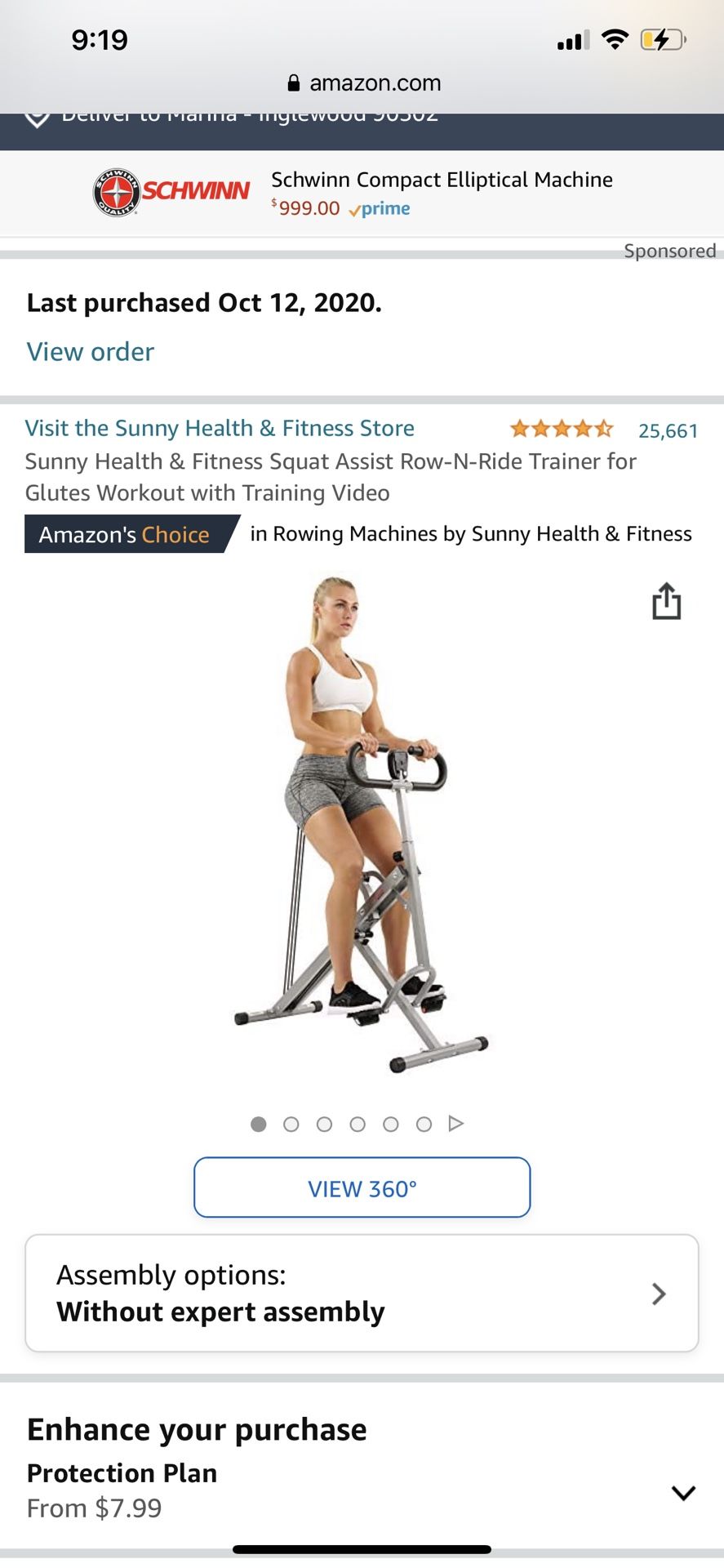 Squat Machine- Excercise - Fairly Unused