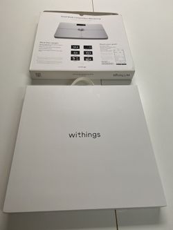 Withings Body+ Body Composition W/ Wi-Fi Smart Scale 