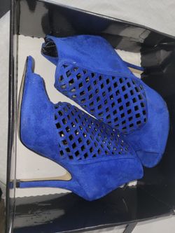 Size 10 blue booties