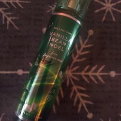 Vanilla Bean Bath And Body Works Spray, New