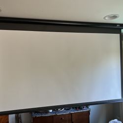 85” Projector Screen 