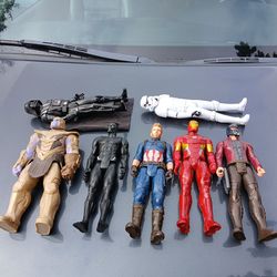 Action figures - played with - casual use