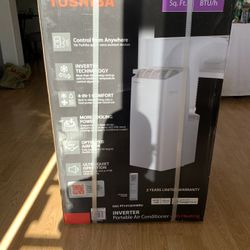 TOSHIBA 12k BTU Portable Ac/heater