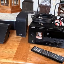 Yamaha Home Theater System (5 Speakers, 2 HDMI Cables & Remote )