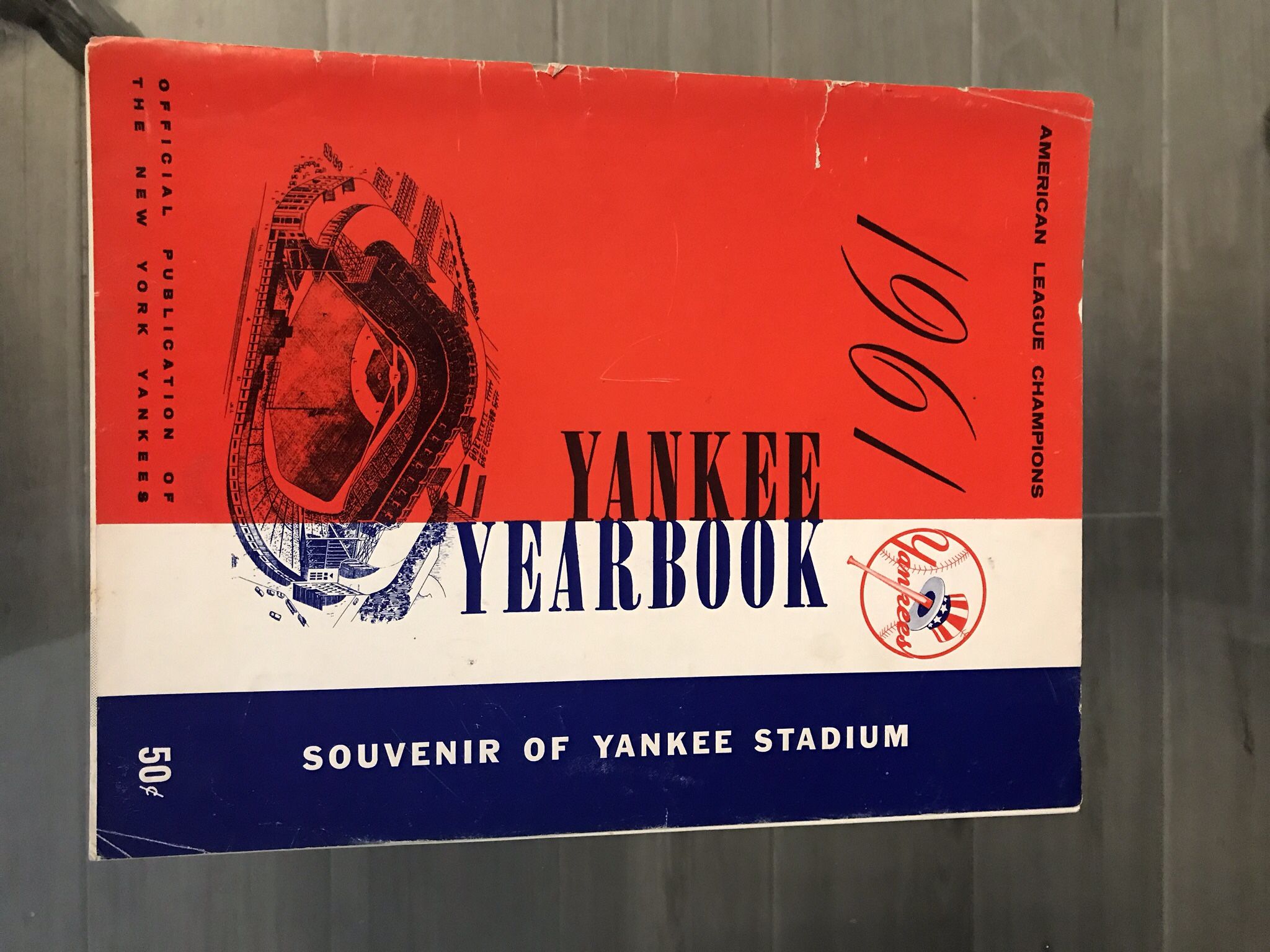 1961 New York Yankees Yearbook 