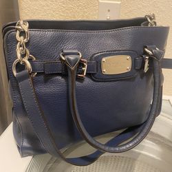 Michael Kors Piper Chain Leather Shoulder Tote