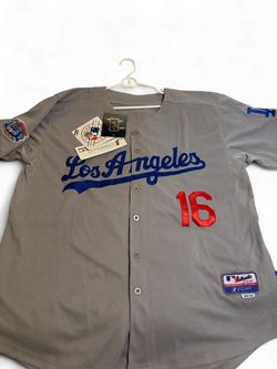 LA Dodgers #16 Majestic Authentic Jersey Size 54