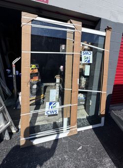 72x80 CWS Impact Sliding Glass Door