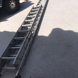 32’ Louisville Ladder And A 17’ Ladder