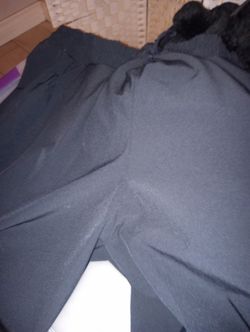 Woren once to sit in the car lightly ski pants size 2XL