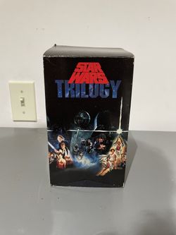Star Wars Empire Jedi 1992 VHS Trilogy Box