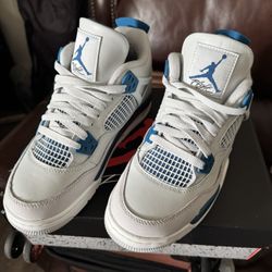 Jordan 4s Military Blue (GS 6Y)