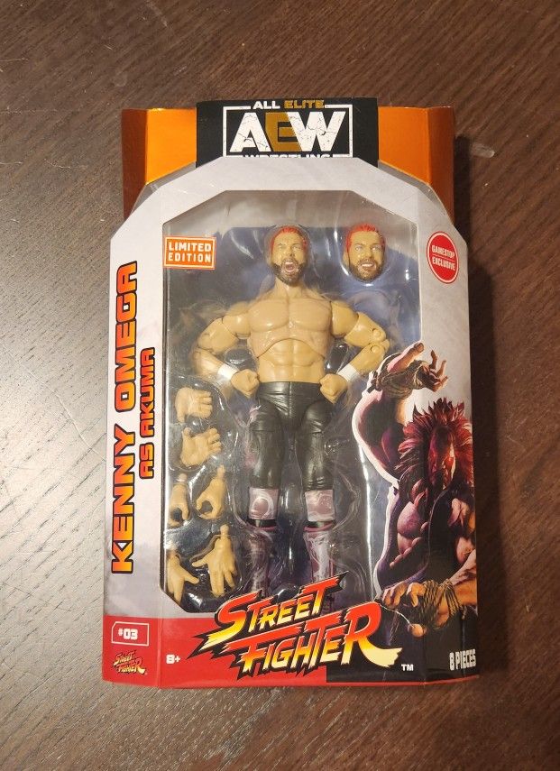 AEW Unrivaled Kenny Omega as Akuma GameStop Exclusive