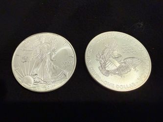 Silver Eagle Rounds $8 above spot
