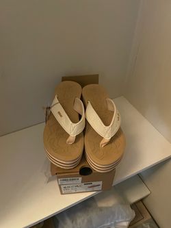 ONCAI Women's Platform Beige Sandals