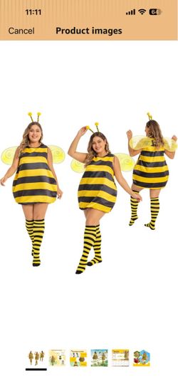 Bee Costume Women, Bee Costume Adult, Halloween Costumes for Women
