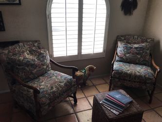 LG Victorian style chairs- very high end