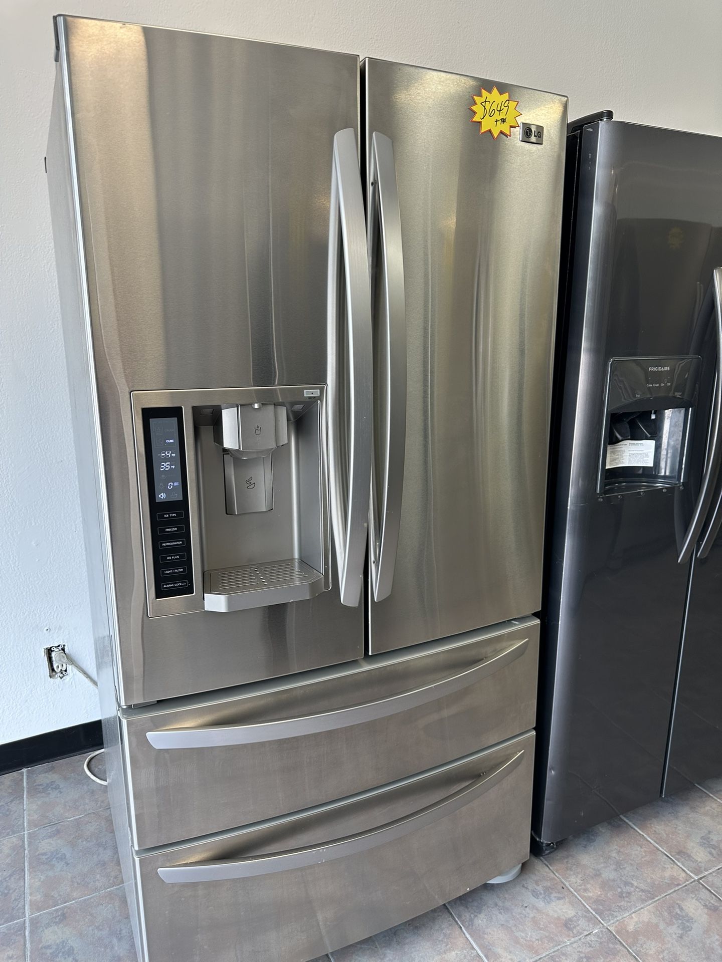 4 Doors Kenmore Refrigerator With Warranty 