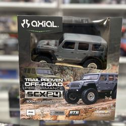 Axial SCX24 Jeep Wrangler JLU 1/24 4WD Rock Crawler.