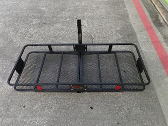 Hitch cargo rack