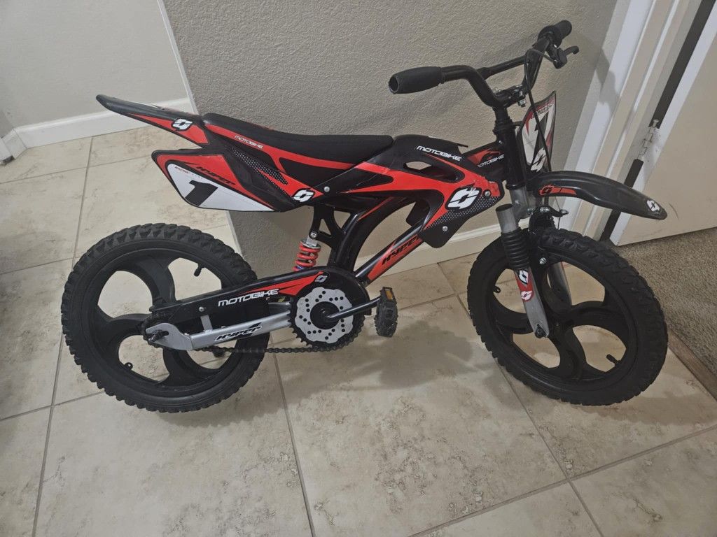 16" Hyper Moto Bike - Red