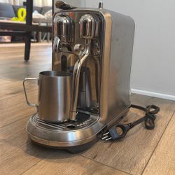 Nespresso Creatista Plus Espresso Machine by Breville, Brushed Stainless Steel