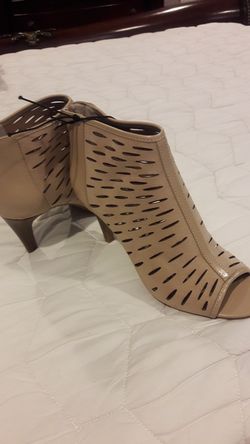 Ana high heels light brown cute for summer fall winter or spring