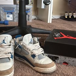jordan 4 millitary blue 
