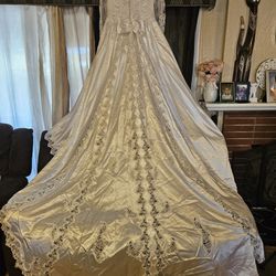 Vintage Wedding Dress And Accessories OBO