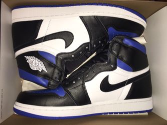 Jordan 1 Retro High Royal Toe Size 9.5 DS