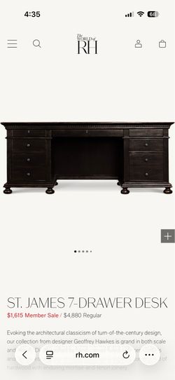 St. James Restoration Hardware Desk