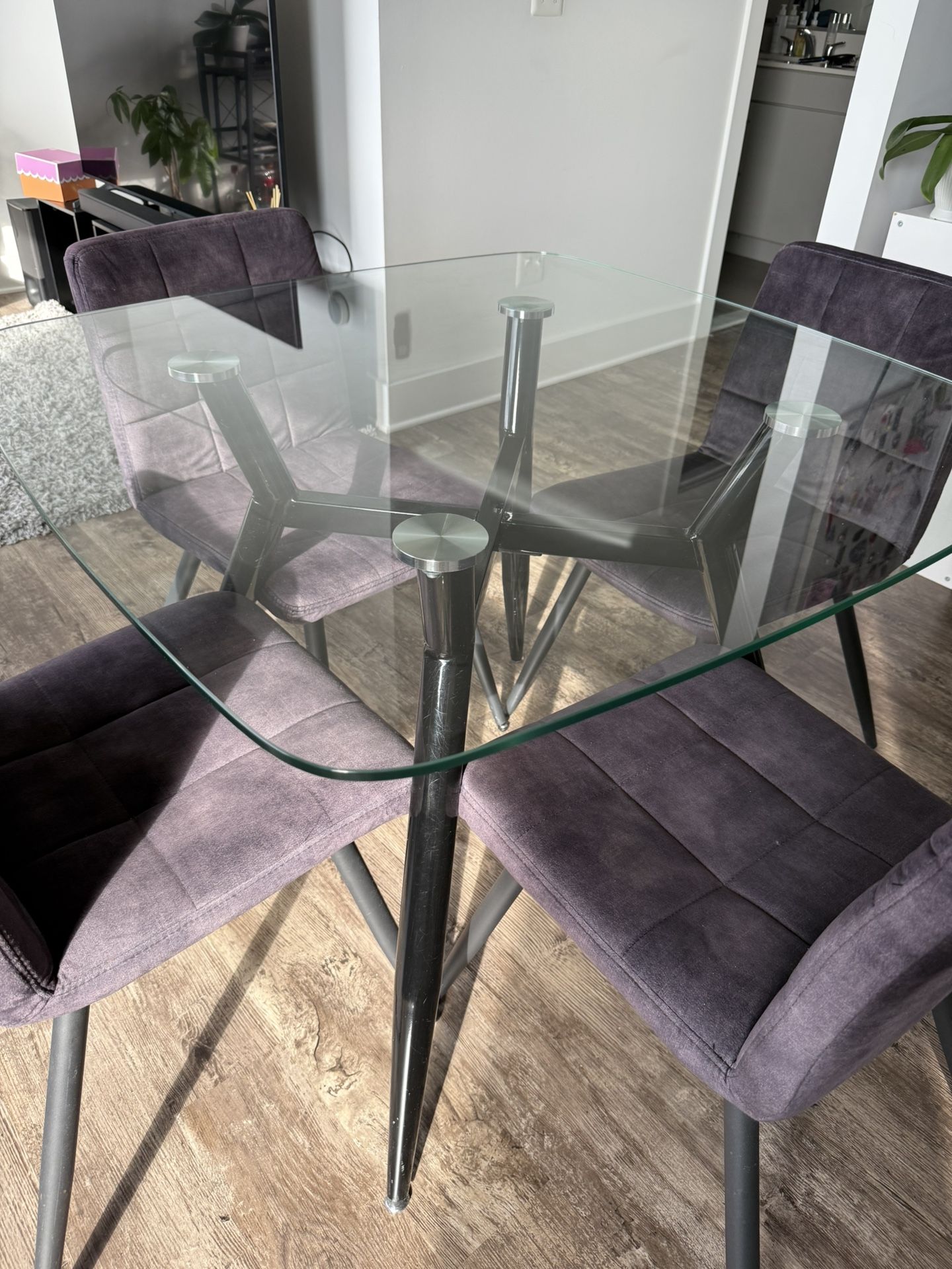 Glass Dining Table