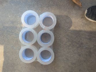 Clear Packing Tape 6 Rolls Heavy Duty Packing Tape For Shipping Packings Moving Sealing 2 Mil Thick 2 Inch Wide 110 Yard 