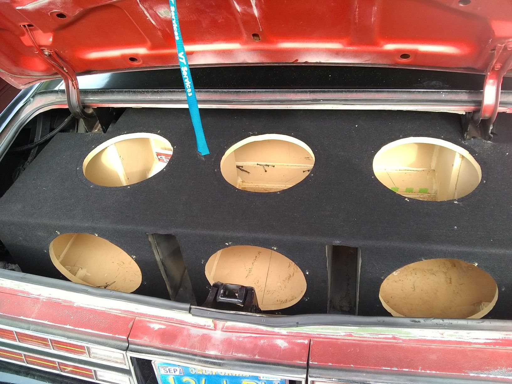 Subwoofer box 6 12s