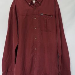 Free People Long Sleeve Men’s Shirt SizeL