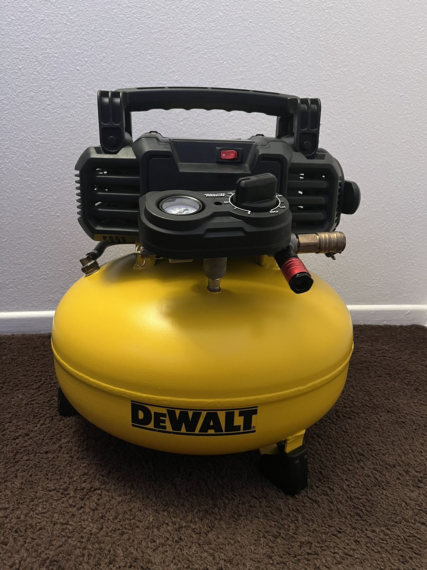 6 gal. 165 PSI Portable Electric Pancake Air Compressor 