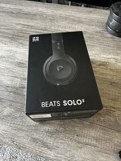 New Beats Solo3 Wireless Headphones - Matte Black