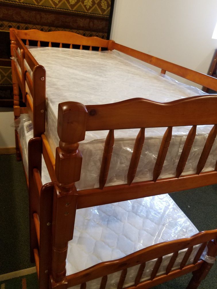 Twin Bunk Bed FRAME, New, Monticello