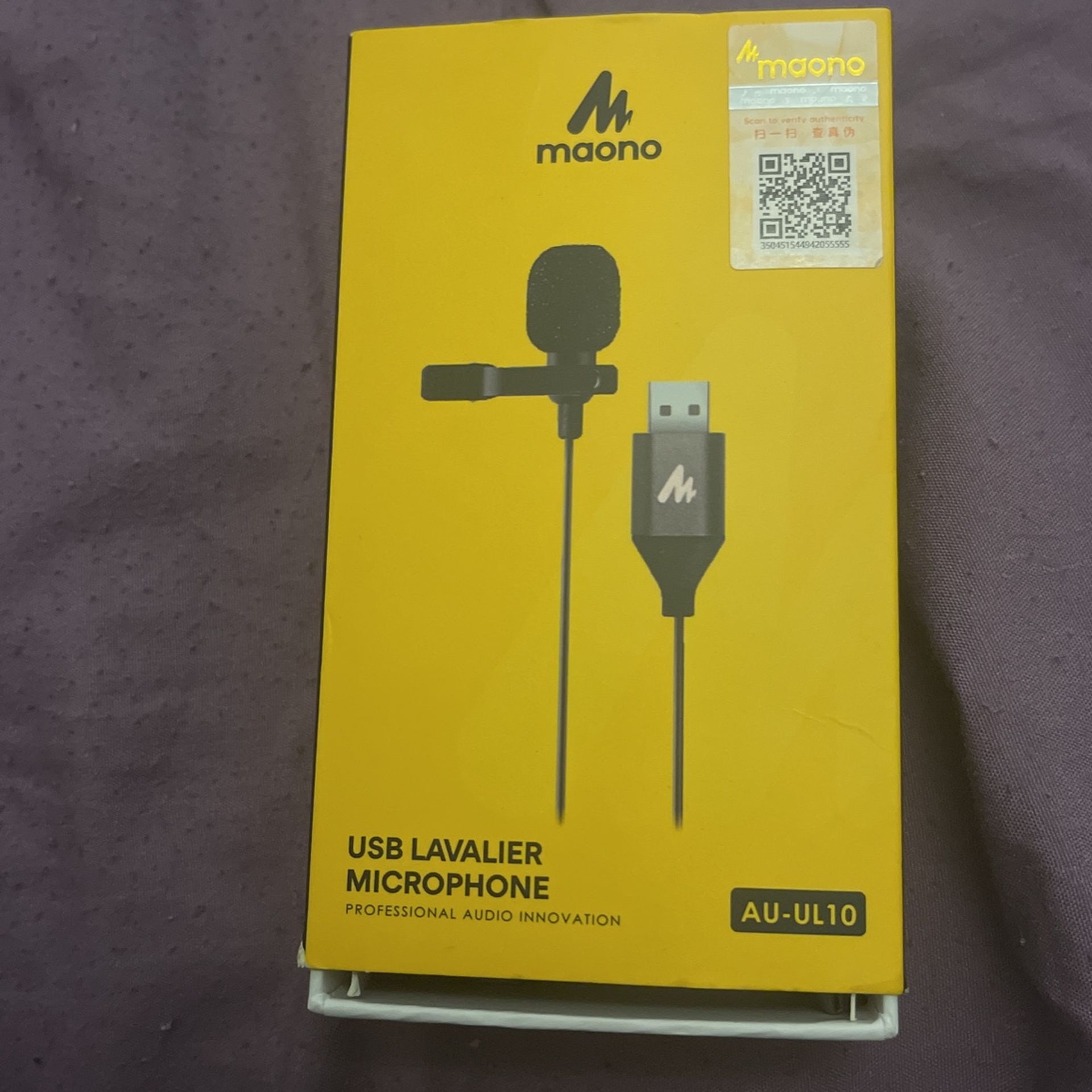 MAONO USB Lavalier Microphone