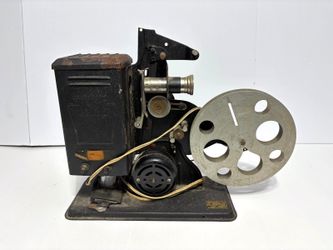 Vintage Keystone Filmstrip Projector w/ Reel AS-IS Parts Repair Untested